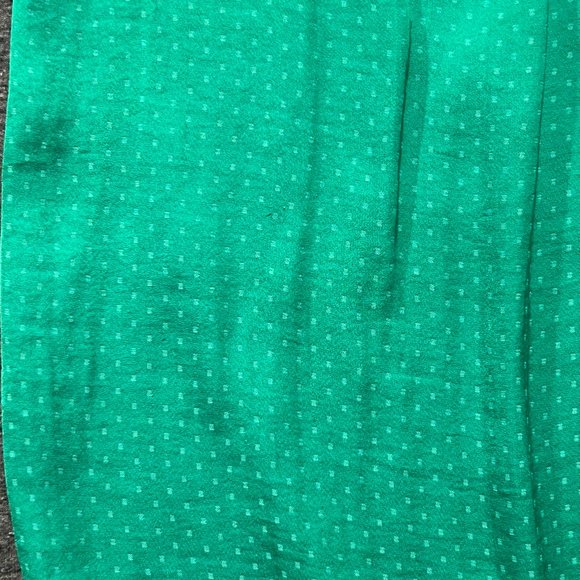 CAbi 5549 Lush Blouse with Green Swiss Polka Dots Green Size Small - Picture 9 of 14